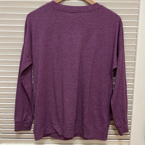 "Be Kind" Tee Shirt in Purple, Size Small, GUC - Picture 9 of 13